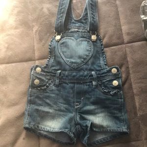 h&m baby girl overalls